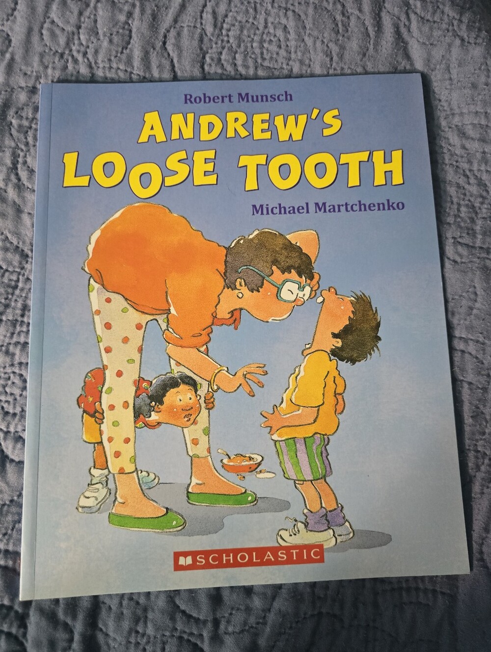Andrew's Loose Tooth children's picture book